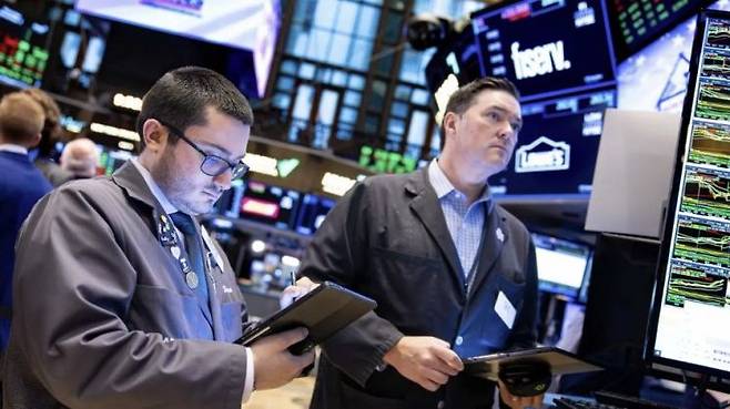 뉴욕증권거래소 모습.