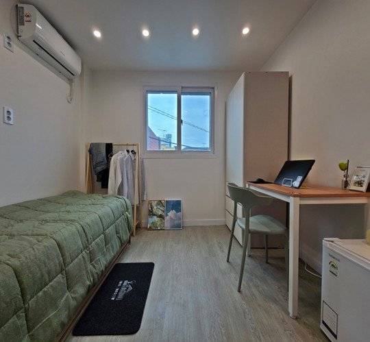 픽셀하우스 내부. 세탁실과 주방은 공유한다. 로카101 제공