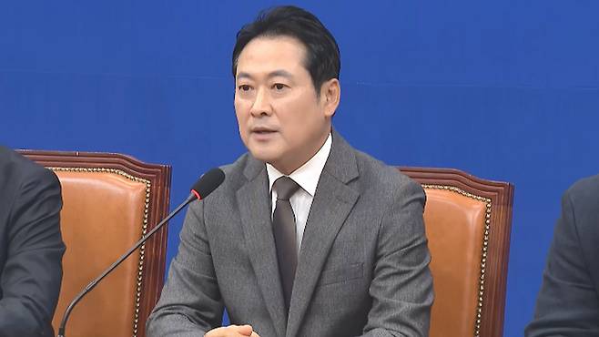국민의힘 장동혁 당대표 기자간담회