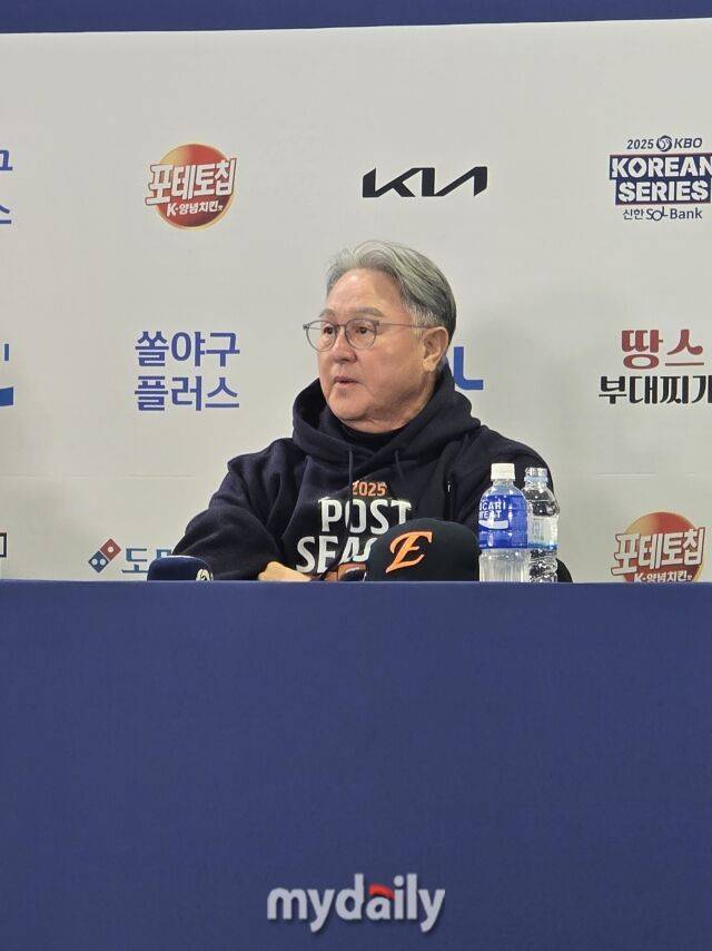 한화 김경문 감독/잠실=김진성 기자 kkomag@mydaily.co.kr