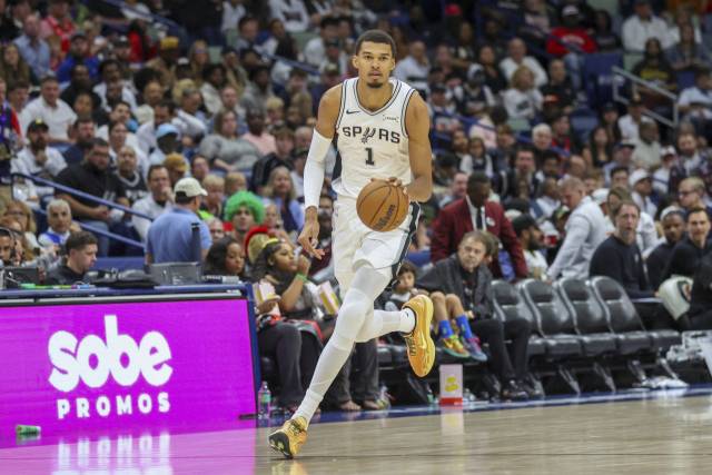샌안토니오 스퍼스의 빅토르 웸반야마. AP연합뉴스