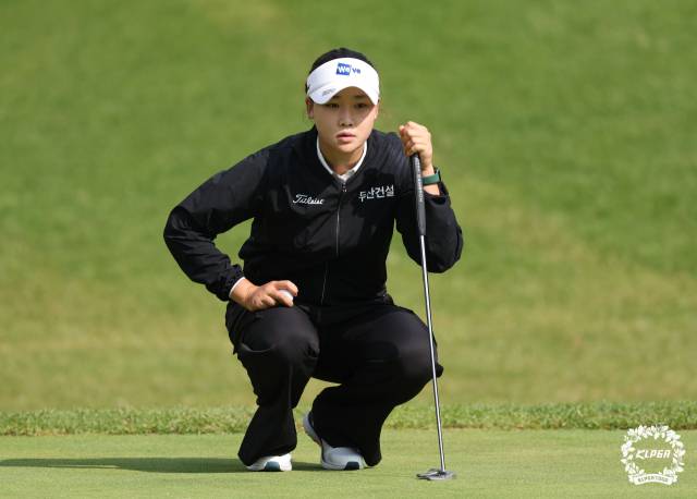 공동 3위에 나선 김민솔. 사진 제공=KLPGA