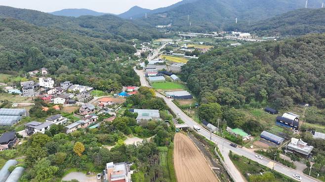 사진은 의왕 오메기 개발예정 지구 모습. 사진=의왕시청