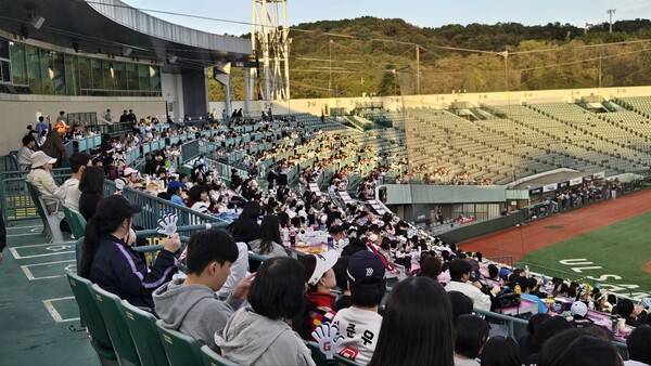 울산-KBO 폴리그 경기 장면(사진=KBO)