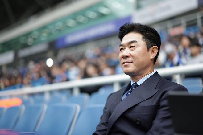 인천축구전용경기장/ K리그2/ 인천유나이티드 vs 경남FC/ 인천 윤정환 감독/ 사진 정재훈