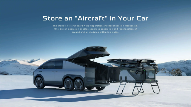 샤오펑에어로HT의 랜드 에어크래프트(Land Aircraft) 모습. 샤오펑에어로HT 홈페이지