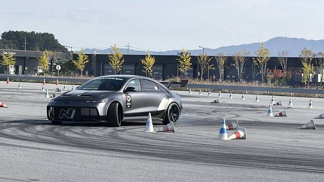 아이오닉 6N 드리프트 카. 정원일 기자