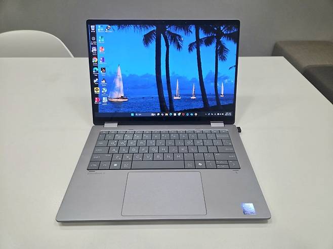 HP 옴니북 X 플립 14. 사진=구자윤 기자