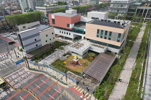 강동구 새로운 복합 문화·복지공간 강동숨터. [사진 강동구]