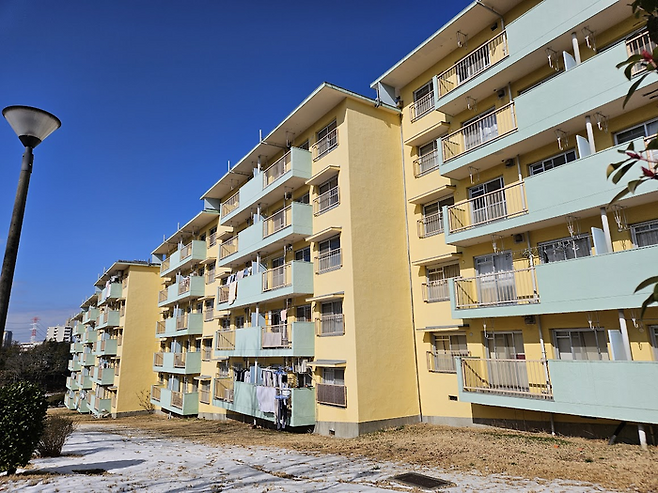 도쿄 외곽 타마지역 뉴타운에 자리한 한 아파트 모습.  본문과는 상관없음. [사진=매경DB]