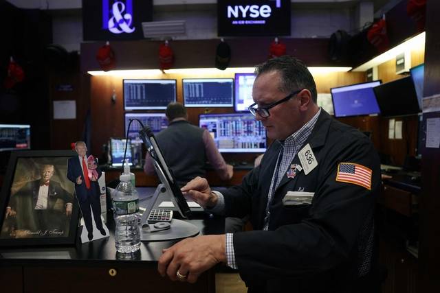 뉴욕증권거래소의 트레이더. AFP연합뉴스