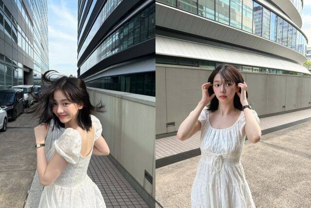 그룹 에스파 멤버 카리나가 눈빛에 청순을 담았다. / 카리나 인스타그램