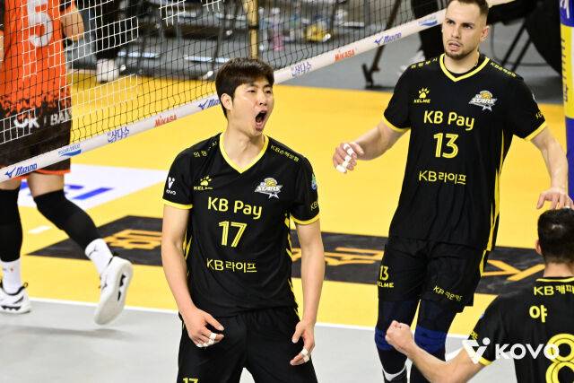 KB손해보험 미들블로커 박상하./KOVO