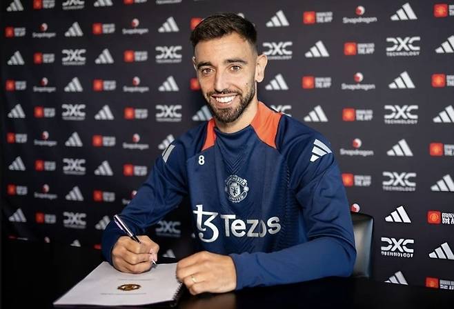 브루노 페르난데스. 맨체스터 유나이티드 공식 홈페이지