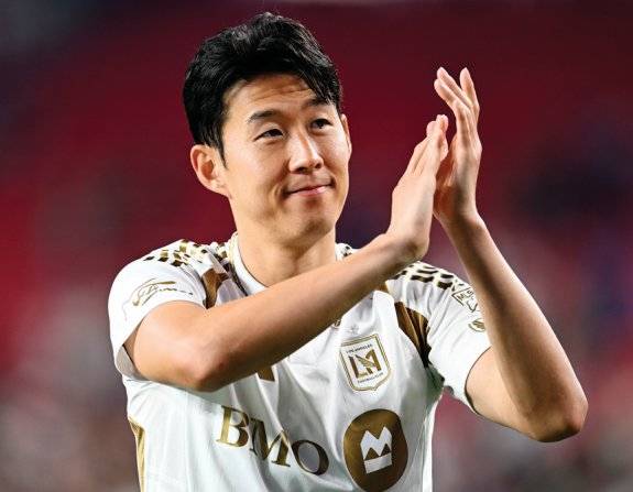 미국 메이저리그사커(MLS) 로스앤젤레스(LA) FC의 손흥민. GETTYIMAGES&nbsp;