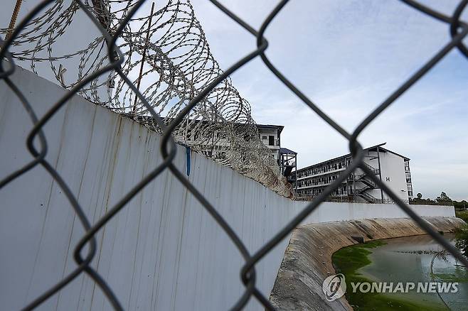 캄보디아 범죄단지 '태자단지' 내부 [연합뉴스 자료사진]