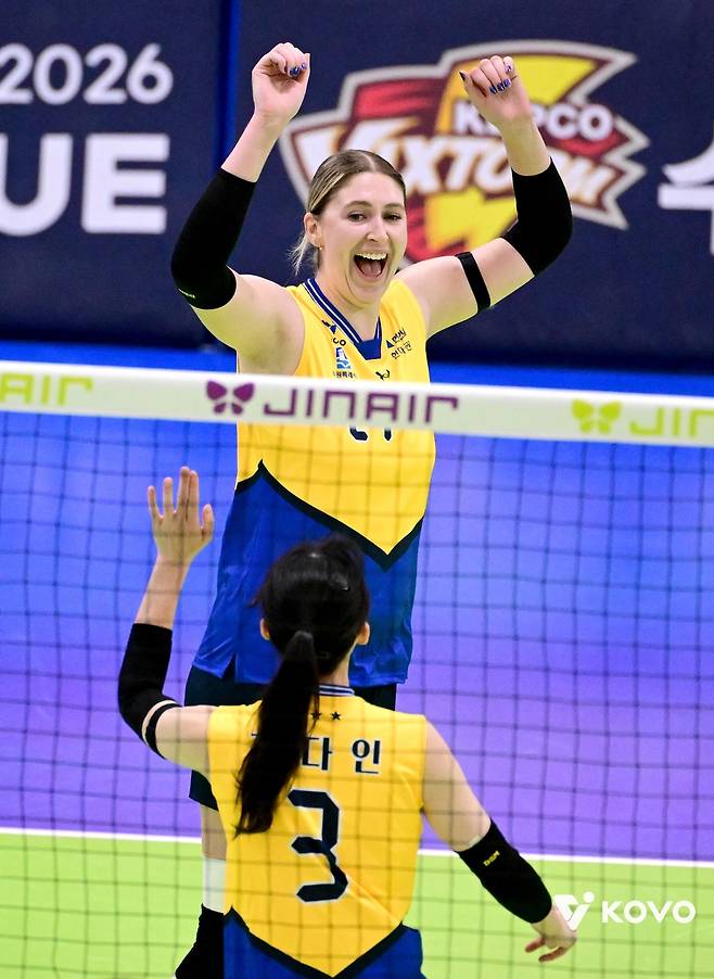 현대건설 외국인 선수 카리 [한국배구연맹 제공. 재판매 및 DB 금지]