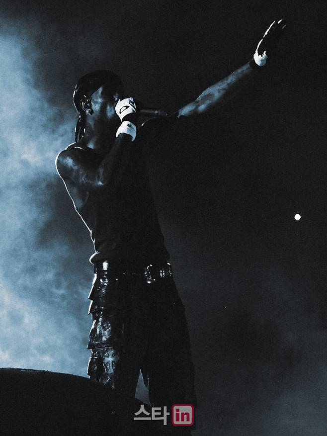 트래비스 스캇 내한공연 현장(사진=Khan jaehun)