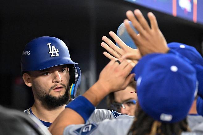 LA 다저스 앤디 파헤스가 월드시리즈 3차전 선발라인업에서 제외된다. Imagn Images연합뉴스