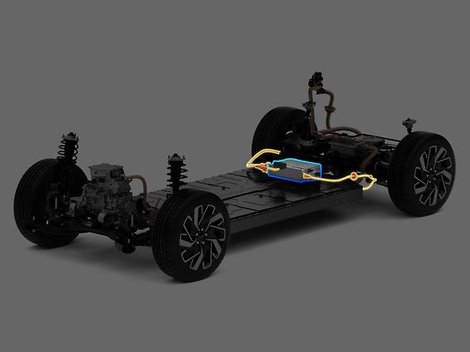 현대차·기아 전기차에 탑재되는 ICCU. / 현대차 제공