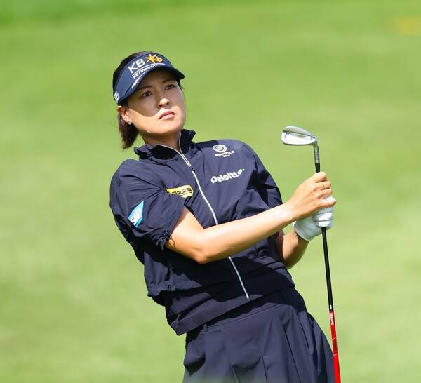 2025년 한국여자프로골프(KLPGA) 투어 에쓰오일(S-OIL) 챔피언십에 출전하는 미국여자프로골프(LPGA) 투어 멤버 전인지 프로. 사진제공=KLPGA (사진을 무단으로 사용하지 마십시오.)