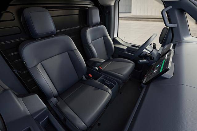 PV5 카고 내부. 운전석 위부터 적재 공간이다. 기아 제공