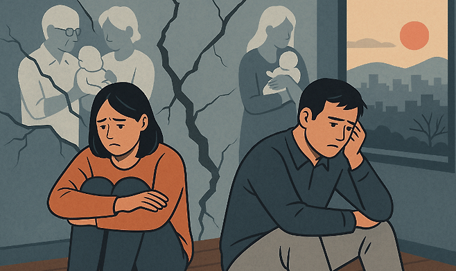 결혼은 늘었지만, 함께 버티는 힘은 약해졌다. (편집 이미지)