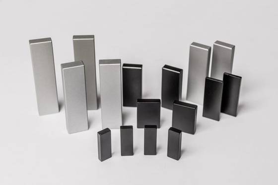 성림첨단산업이 생산하는 희토류 사용 영구자석. 전기차 구동모터에 회전자에 들어가는 핵심 부품이다. 사진 성림첨단산업