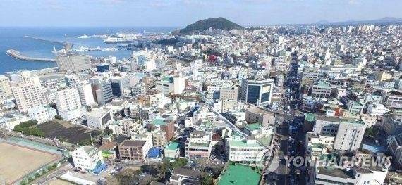 제주시 원도심 전경 [연합뉴스]