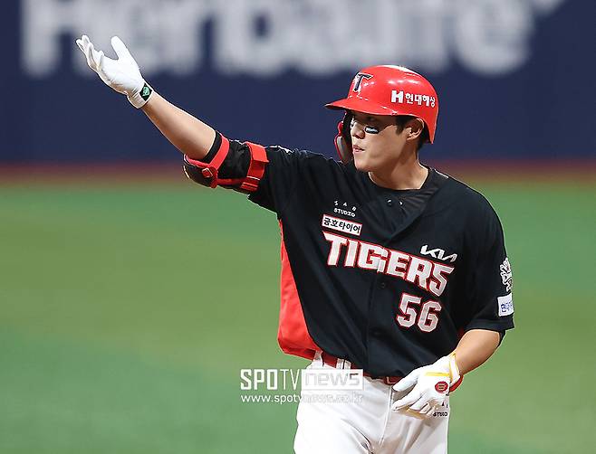 ▲ 올 시즌 KIA 야수진의 최대 발견인 오선우는 경력의 기로에서 극적인 반전을 만들어냈다 ⓒ곽혜미 기자