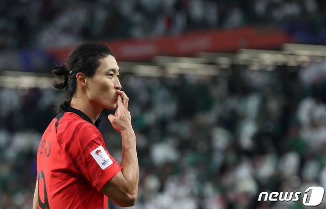 축구대표팀 공격수 조규성. /뉴스1 ⓒ News1 김성진 기자