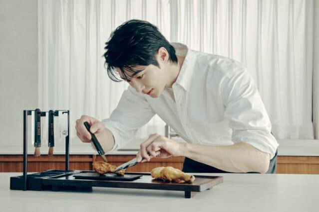 교촌치킨 브랜드 모델 배우 변우석.(사진=교촌에프앤비)