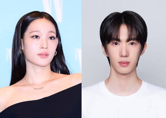 (왼쪽부터) 올데이프로젝트 멤버 애니, 신규 보이그룹 데뷔 예정인 하민기 [사진=정소희 기자, 모덴베리코리아]