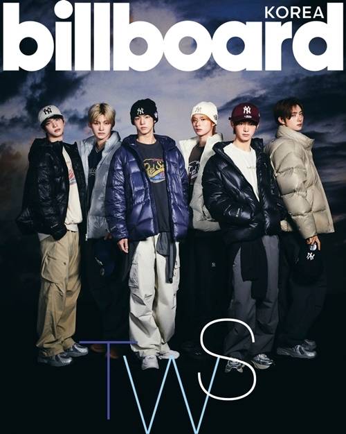 그룹 TWS(투어스)가 음악 전문지 디지털 표지 모델로 나서 음악과 팀에 대한 깊은 애정을 드러냈다.