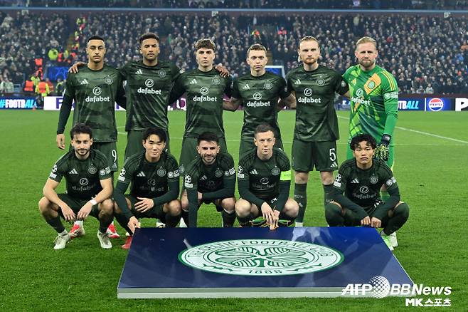 셀틱 FC 선수들. 사진=AFPBBNews=News1