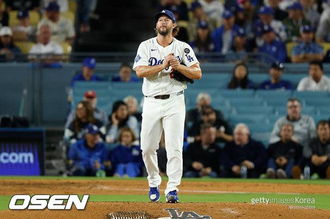 [사진] 다저스 커쇼. ⓒGettyimages(무단전재 및 재배포 금지)
