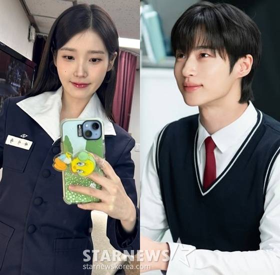 왼쪽부터 아이유, 변우석 /사진=아이유 인스타그램, 바로엔터테인먼트