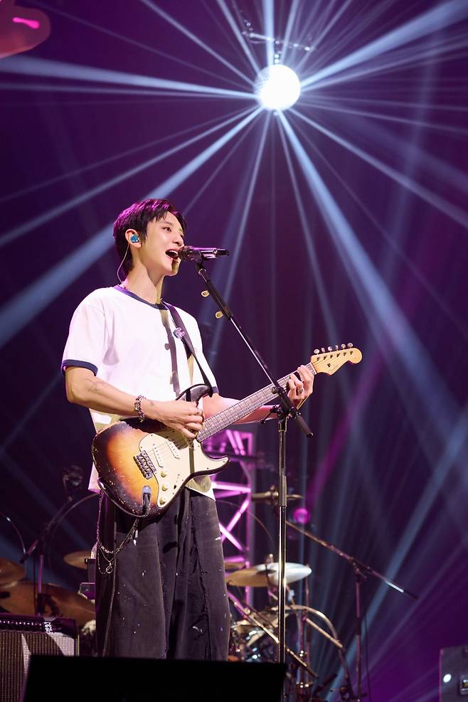 엑소 찬열 일본 라이브 투어 공연 이미지 /사진제공=에스엠엔터테인먼트