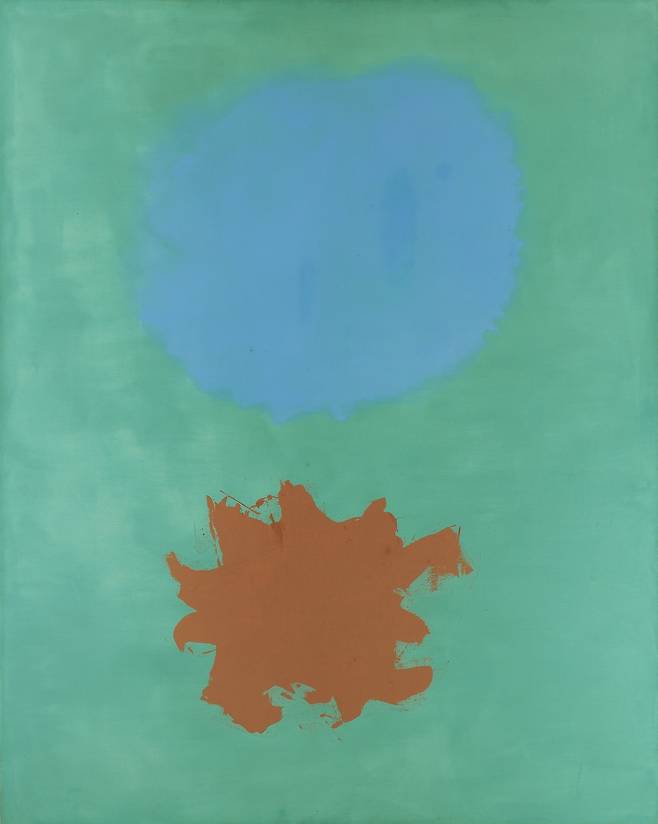 아돌프 고틀리브 1962년 작 '익스팬딩' 아돌프 고틀리브의 연작 '버스트' 중 1962년 작 '익스팬딩'. 
[페이스갤러리 서울 제공. 재판매 및 DB 금지]