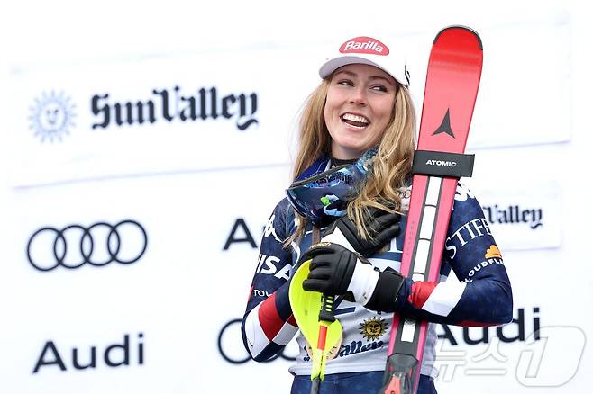 스키 여제 미켕일라 시프린. ⓒ AFP=뉴스1