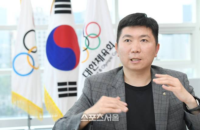 유승민 대한체육회장. 박진업 기자 upandup@sportsseoul.com