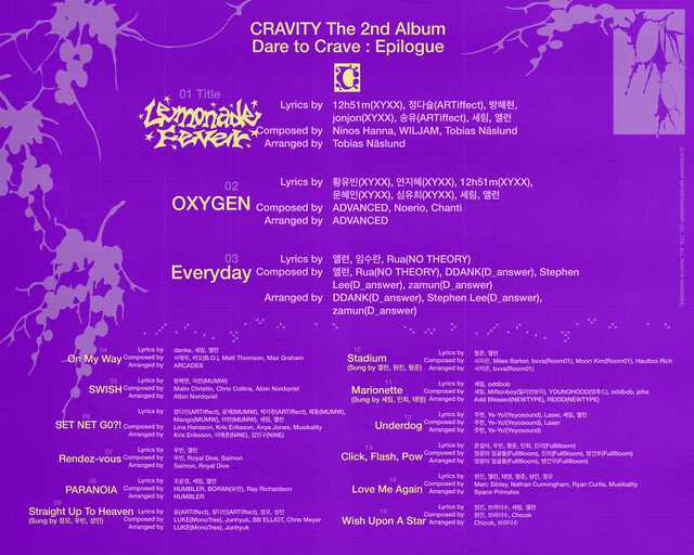 정규 2집이 데뷔 후 도전을 멈추지 않고 달려온 크래비티의 갈망을 드러냈다면 신보 'Dare to Crave : Epilogue'는 그 갈망의 끝에서 감각으로 완성된 이야기다. /스타쉽엔터