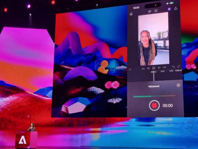 어도비 파이어플라이 시연 (사진=조이환 기자)