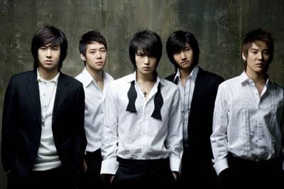 5인조 동방신기 ./조선일보DB