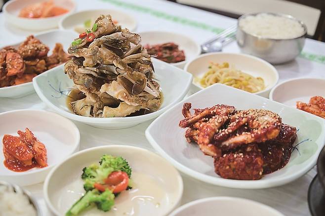 여수 게장백반. 사진=도진영