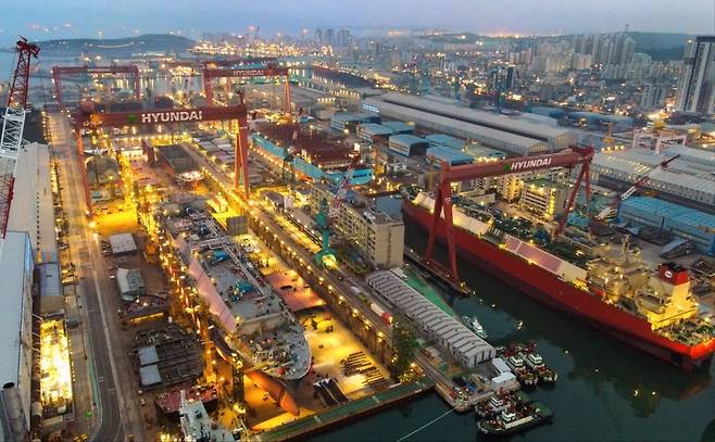 HD현대중공업 울산조선소. 사진=HD현대