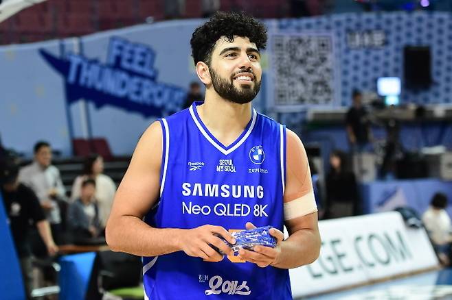 서울 삼성 외국인 선수 케렘 칸터. 사진=KBL