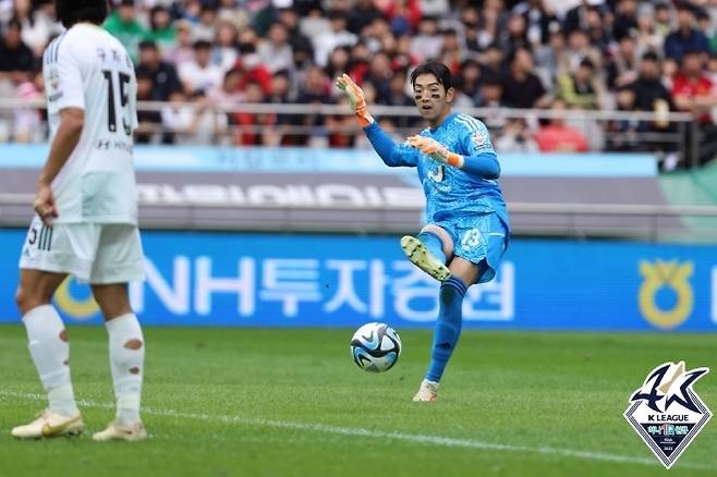 정민기. 사진=한국프로축구연맹