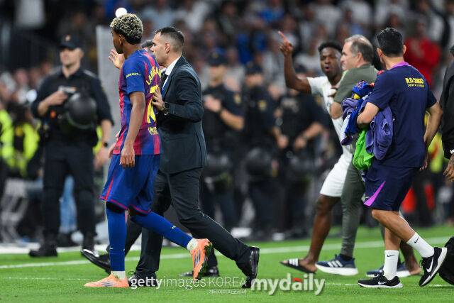 레알 마드리드와 바르셀로나 경기 장면./게티이미지코리아