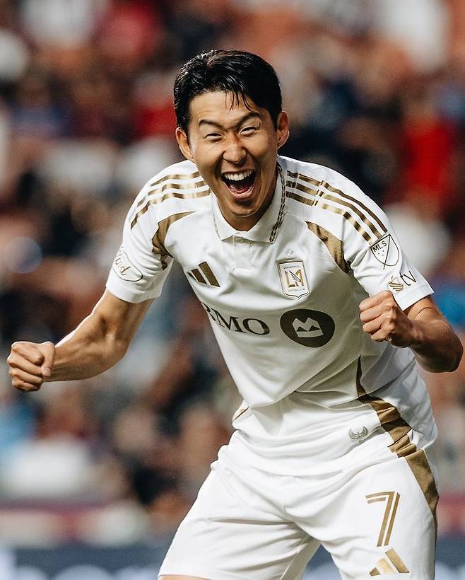 [서울=뉴시스] 미국 프로축구 메이저리그사커(MLS) 로스앤젤레스FC(LAFC) 손흥민. (사진=LAFC SNS 캡처) 2025.09.18. photo@newsis.com *재판매 및 DB 금지